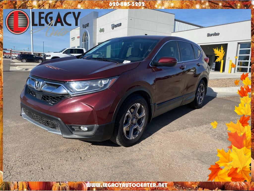 Used 2018 Honda CR-V EX-L with VIN 7FARW1H89JE050389 for sale in Garden City, KS