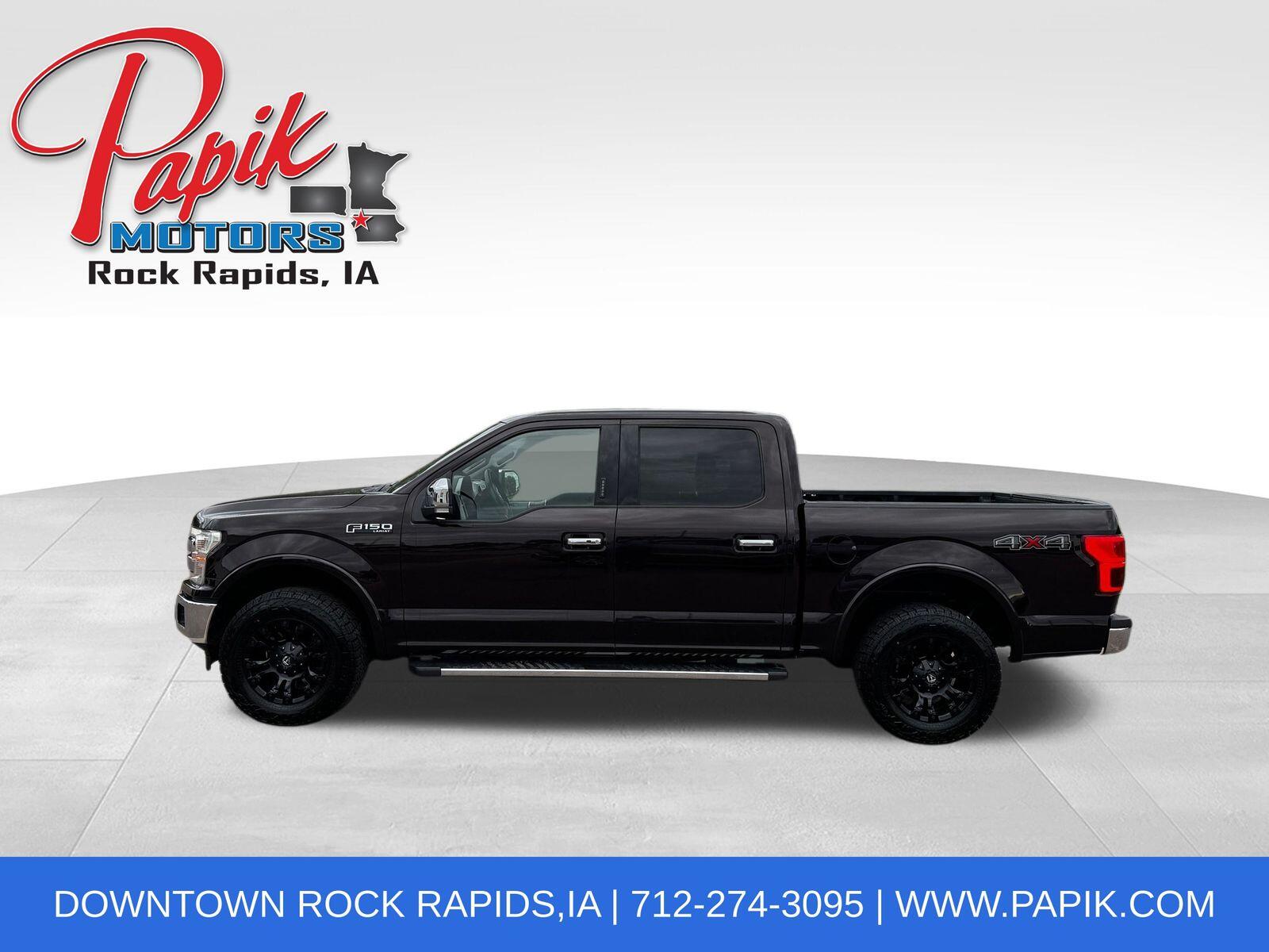 Used 2018 Ford F-150 Lariat with VIN 1FTEW1EPXJKF51851 for sale in Luverne, Minnesota