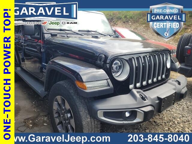 Used 2020 Jeep Wrangler Unlimited Sahara with VIN 1C4HJXEN5LW242765 for sale in Norwalk, CT