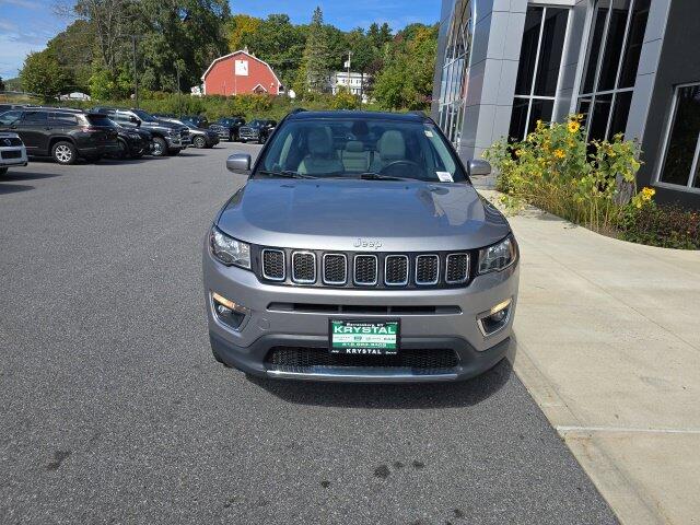 Used 2018 Jeep Compass Limited with VIN 3C4NJDCB1JT481601 for sale in Warrensburg, NY