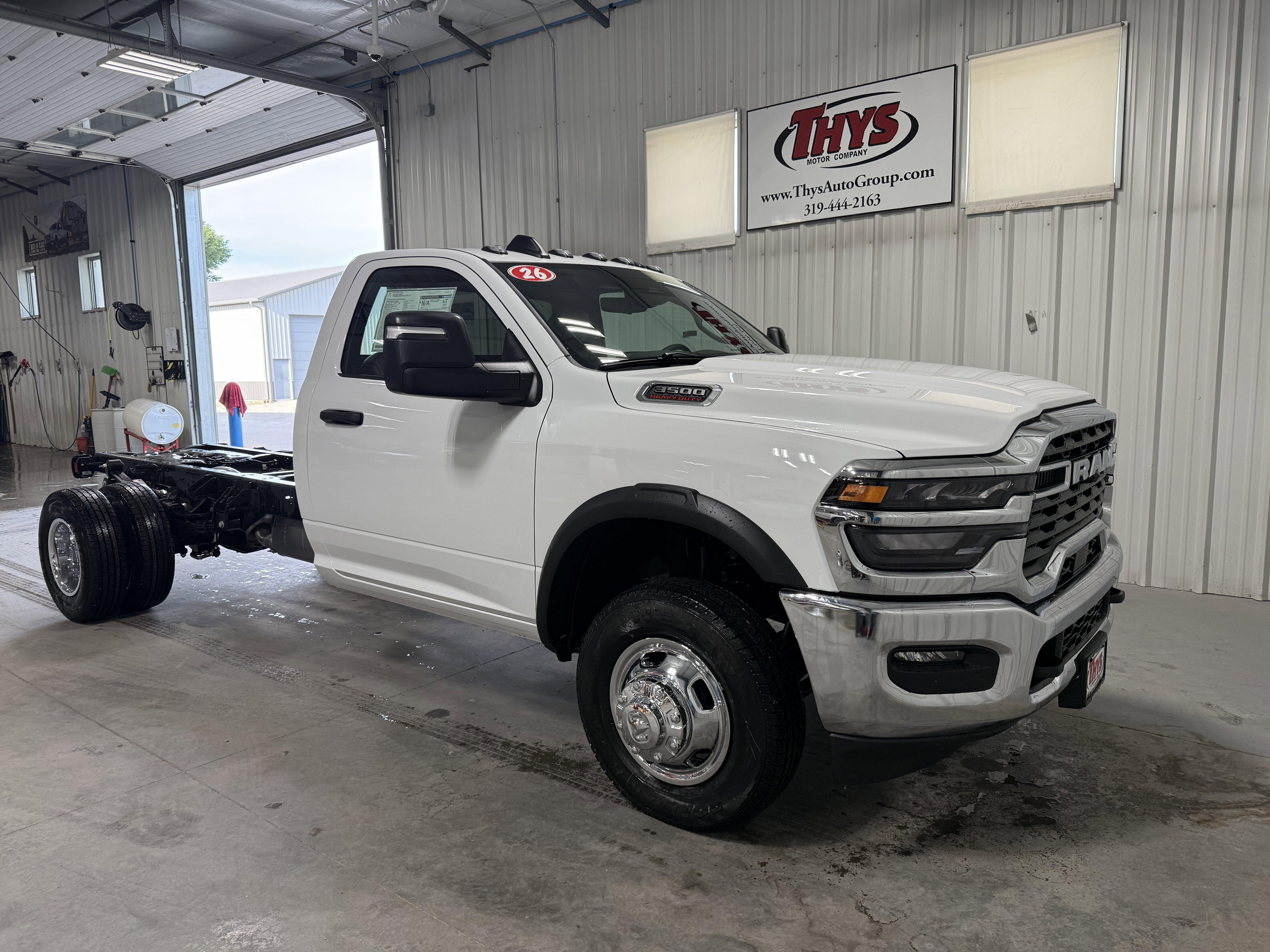 2026 RAM 3500 Chassis 3500 Tradesman Chassis Regular Cab 4x4 84' Ca