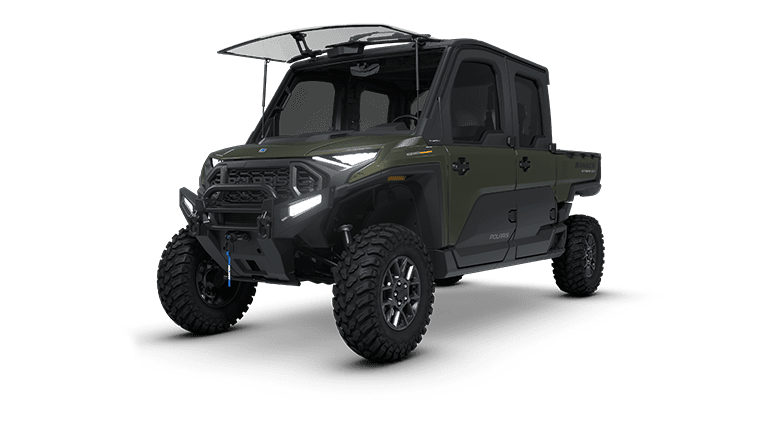2026 Polaris RANGER CREW XD 1500 Mountaineer Edition - Treeline Green Metallic