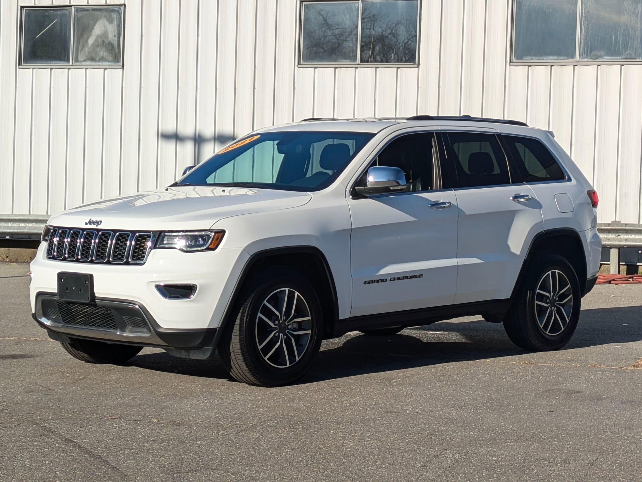 Used 2021 Jeep Grand Cherokee Limited with VIN 1C4RJFBGXMC654879 for sale in Brattleboro, VT