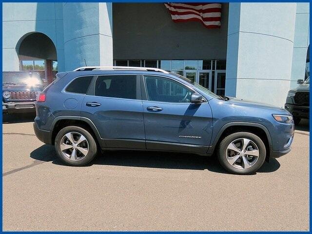 Certified 2021 Jeep Cherokee Limited with VIN 1C4PJMDX6MD229579 for sale in New Britain, CT