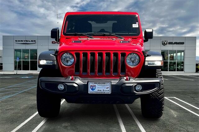 Used 2021 Jeep Wrangler Unlimited Rubicon with VIN 1C4HJXFN6MW796574 for sale in Indio, CA