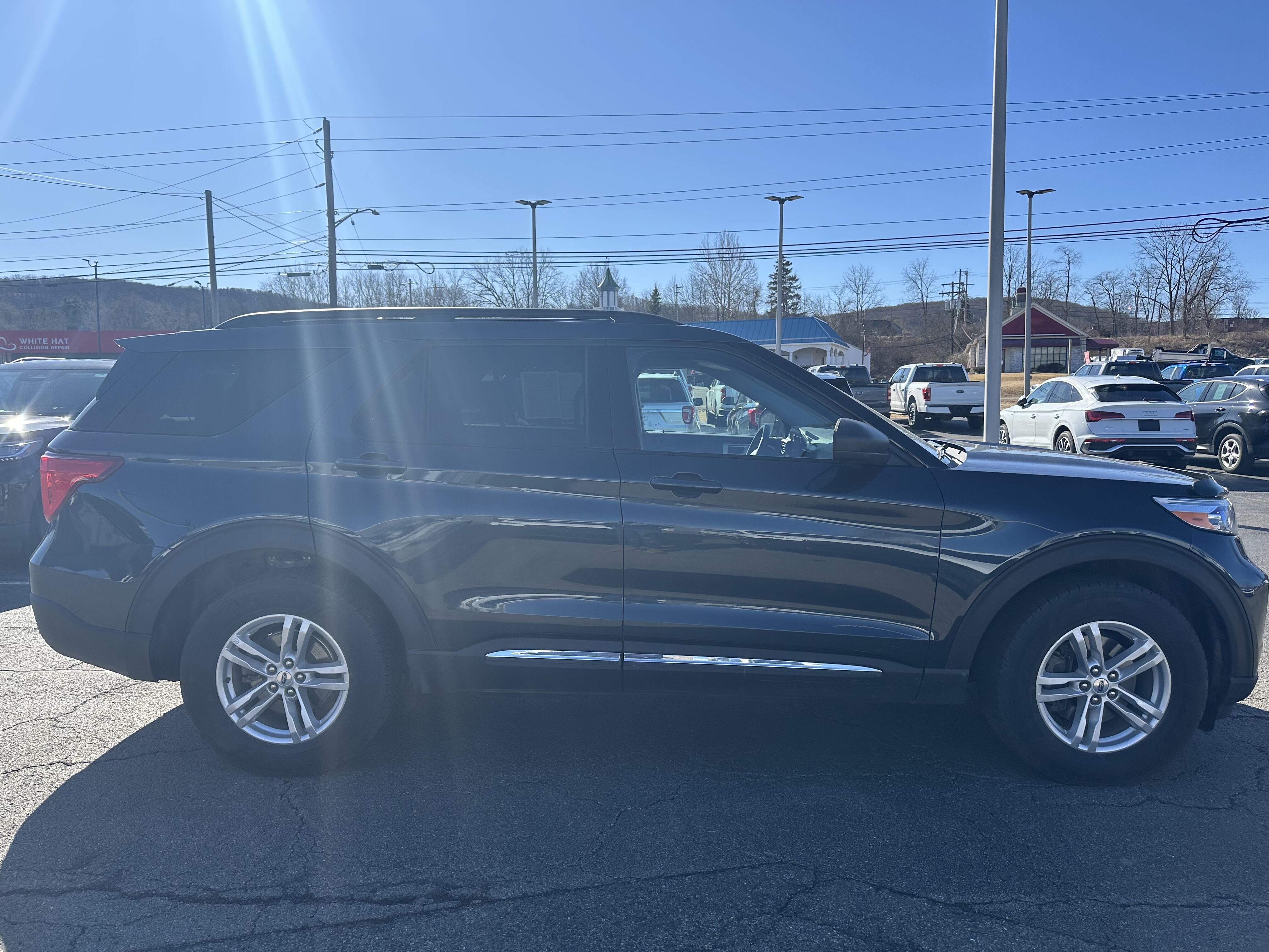 Used 2022 Ford Explorer XLT with VIN 1FMSK8DH4NGB08469 for sale in Elmira, NY