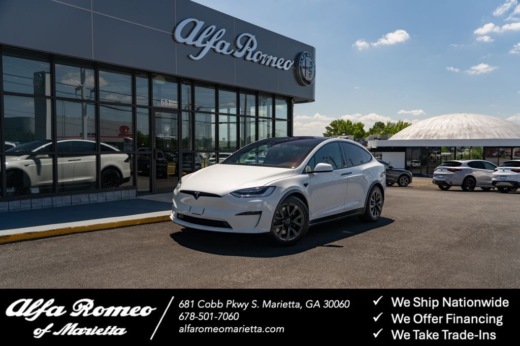 Used 2023 Tesla Model X Long Range with VIN 7SAXCDE50PF399735 for sale in Marietta, GA