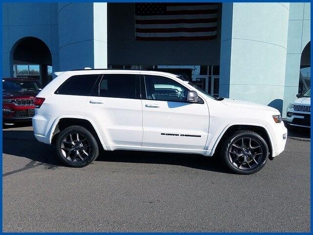 Certified 2021 Jeep Grand Cherokee 80th Edition with VIN 1C4RJFBG6MC702393 for sale in New Britain, CT