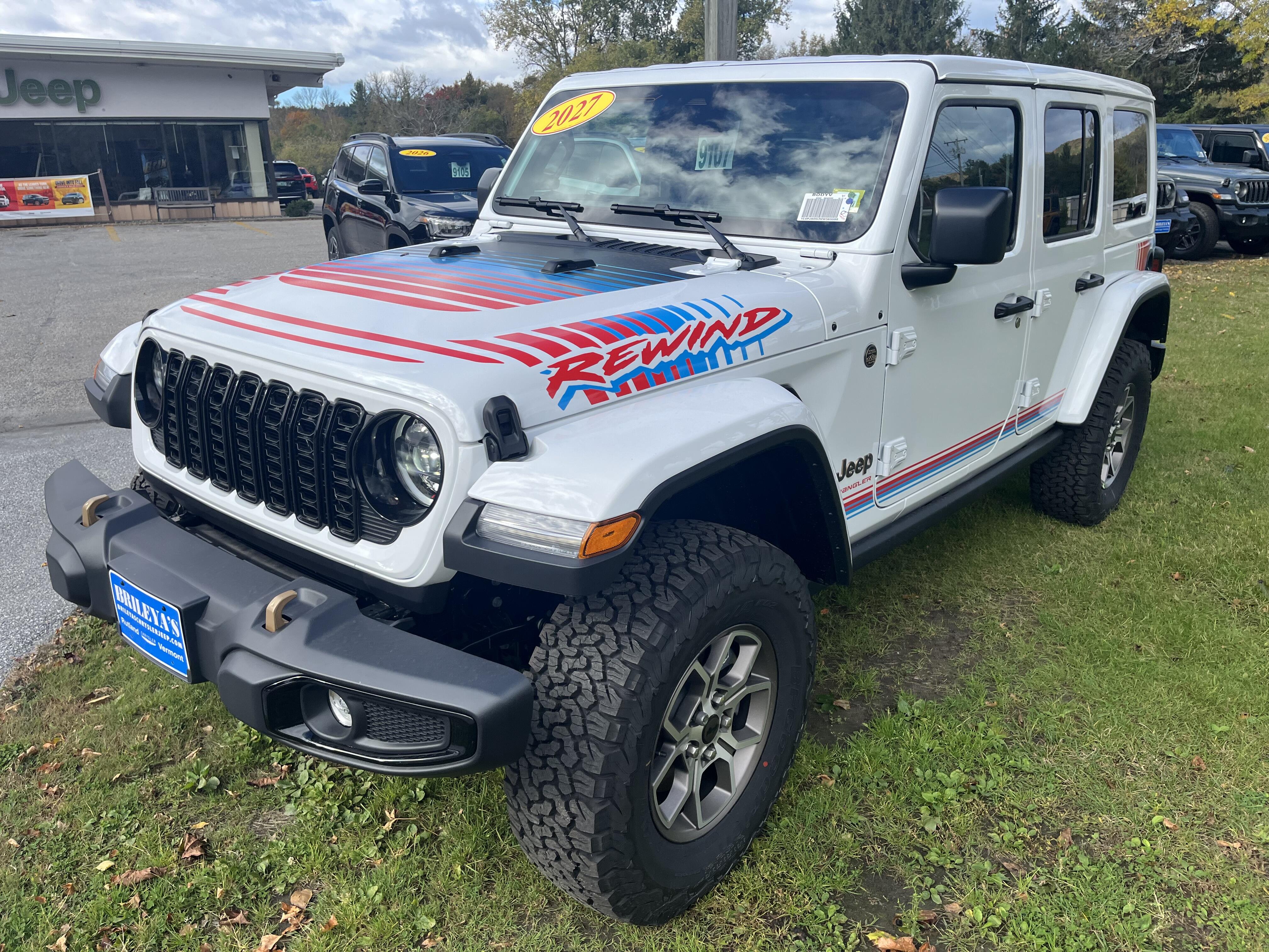 2027 Jeep Wrangler Unlimited Wrangler 4-door Rewind
