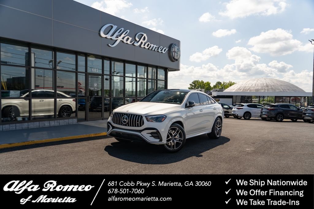 Used 2024 Mercedes-Benz GLE Coupe GLE 53 AMG with VIN 4JGFD6BB7RB031842 for sale in Marietta, GA