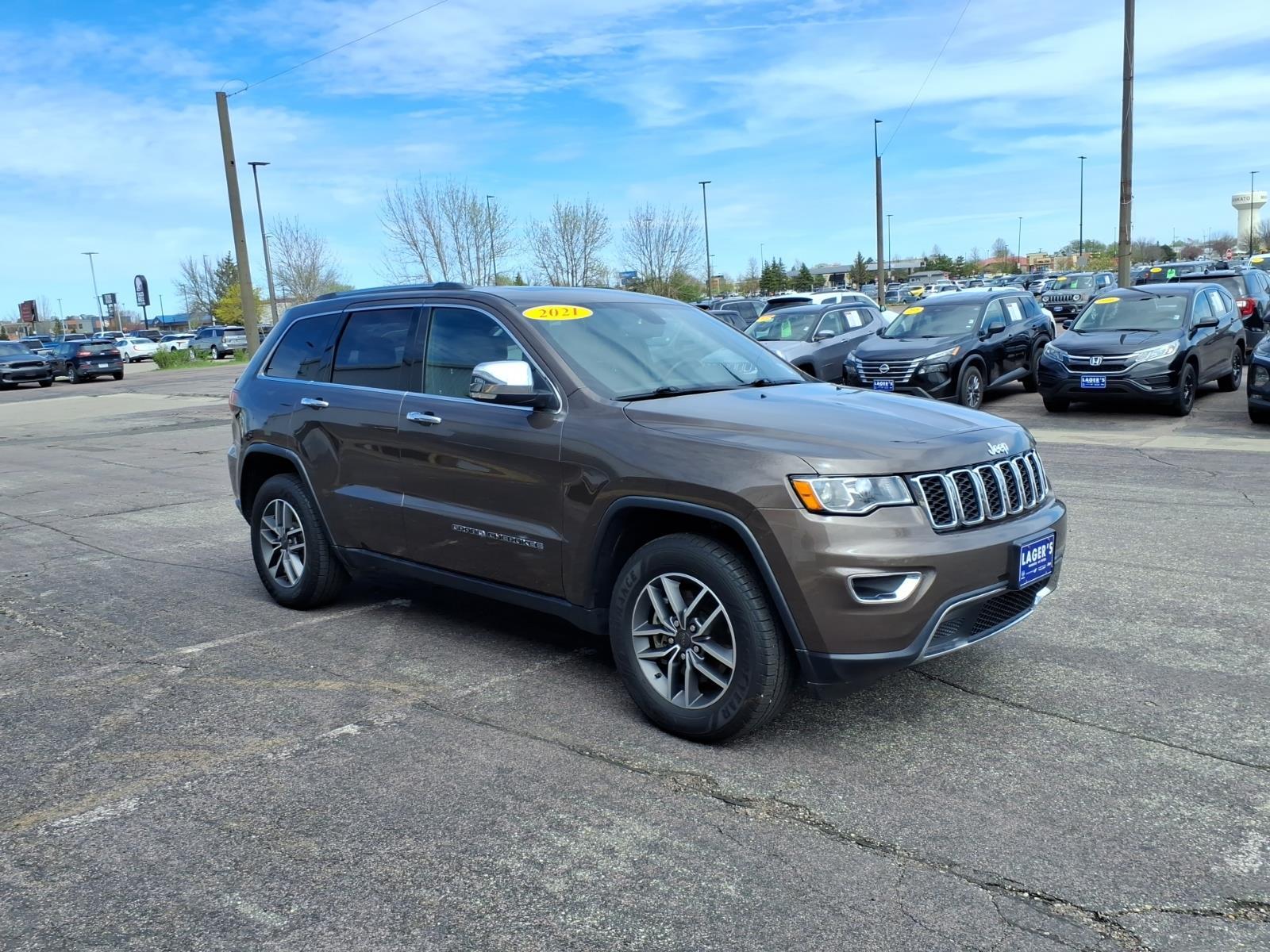 Used 2021 Jeep Grand Cherokee Limited with VIN 1C4RJFBG6MC500962 for sale in Mankato, Minnesota