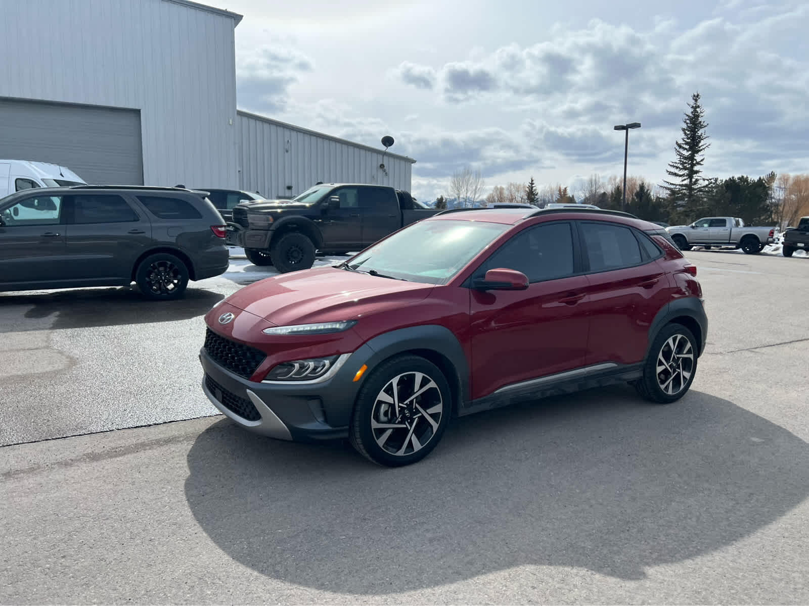 Used 2023 Hyundai Kona Limited with VIN KM8K5CA38PU052186 for sale in Jackson, WY
