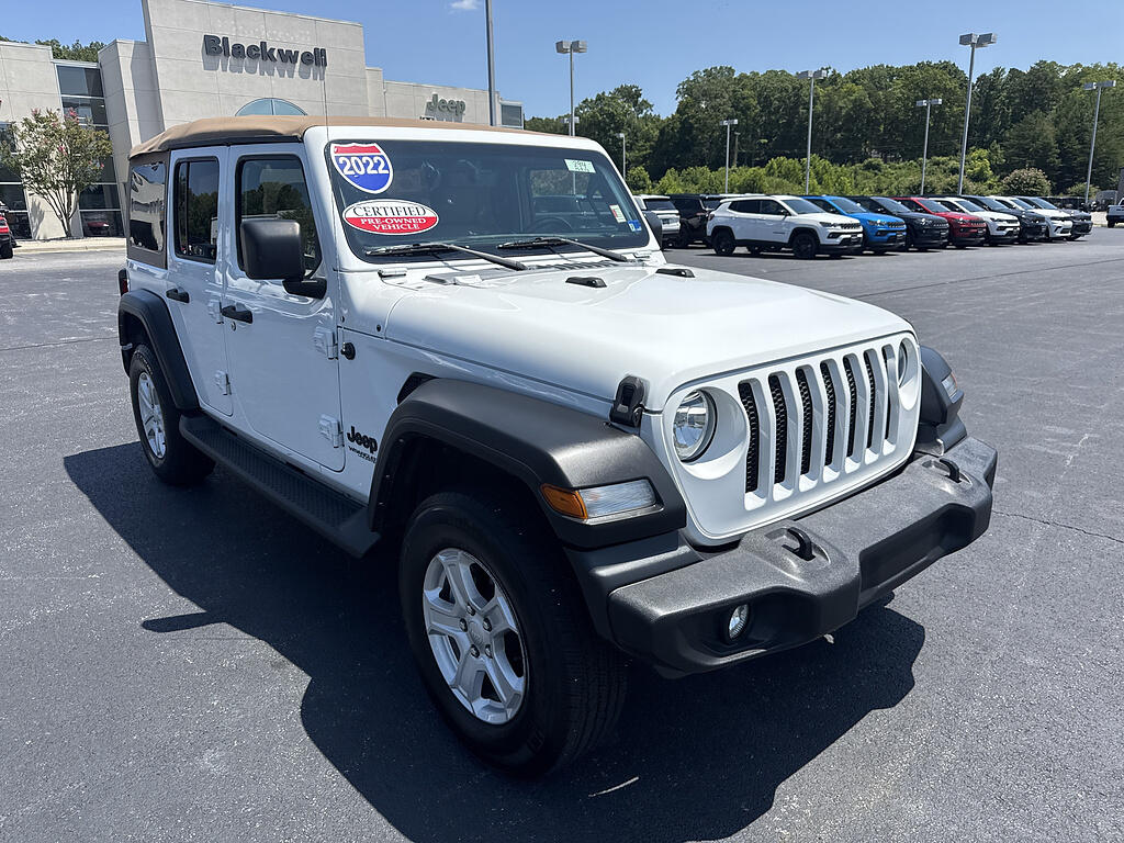 2022 Jeep Wrangler Unlimited Sport S 4x4