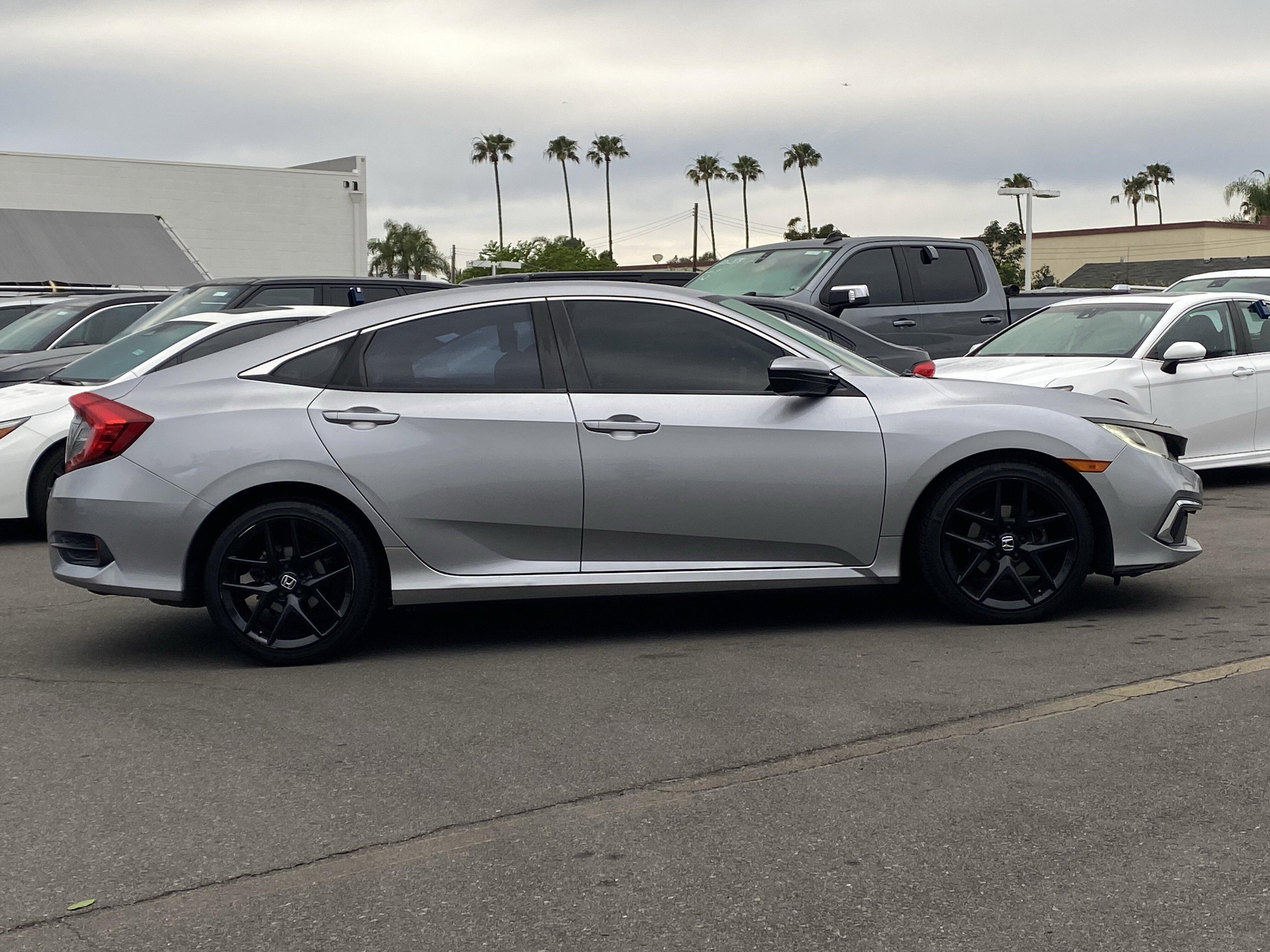 Used 2019 Honda Civic LX with VIN 2HGFC2F6XKH565347 for sale in Huntington Beach, CA