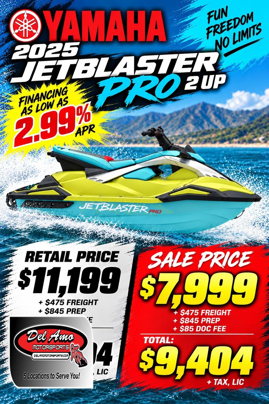 2025 Yamaha JETBLASTER PRO (2UP)