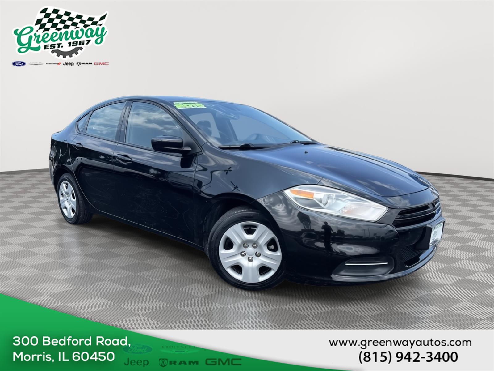 Used 2015 Dodge Dart SE with VIN 1C3CDFAA4FD407336 for sale in Morris, IL