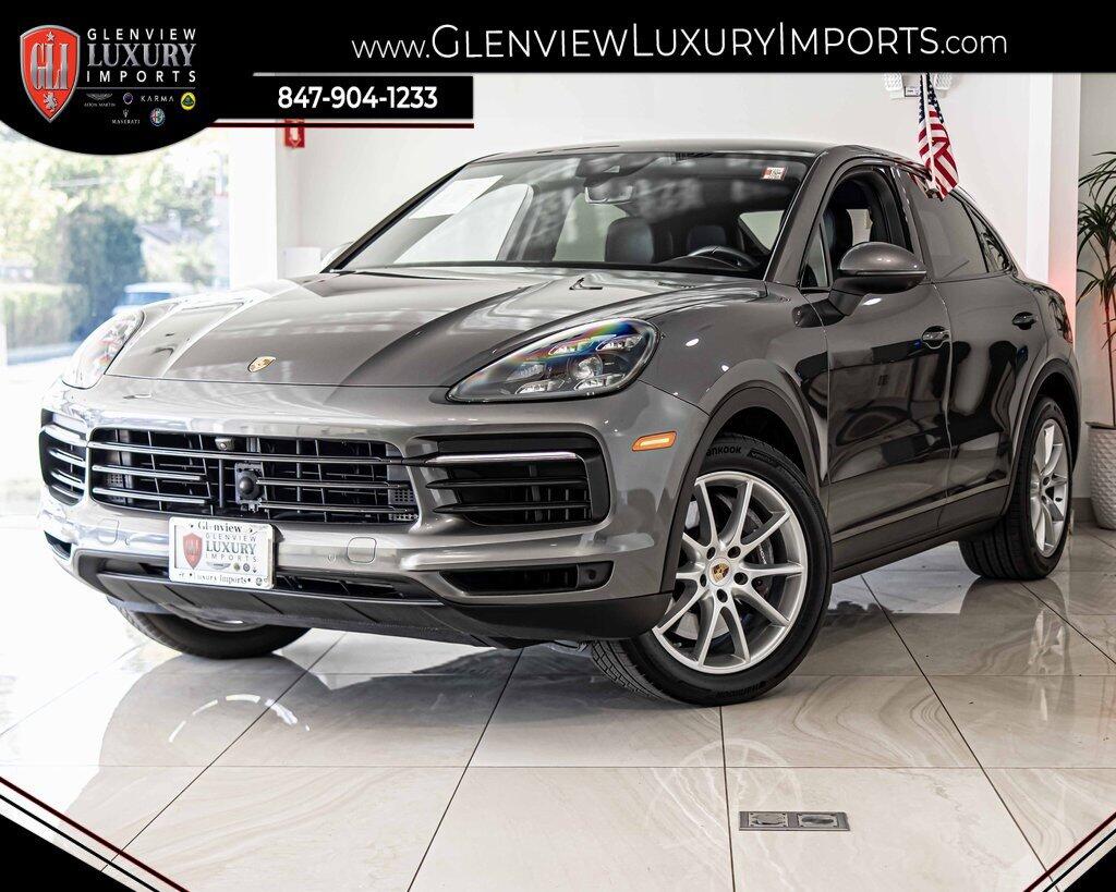 Used 2021 Porsche Cayenne Coup Base with VIN WP1BA2AY6MDA43308 for sale in Glenview, IL