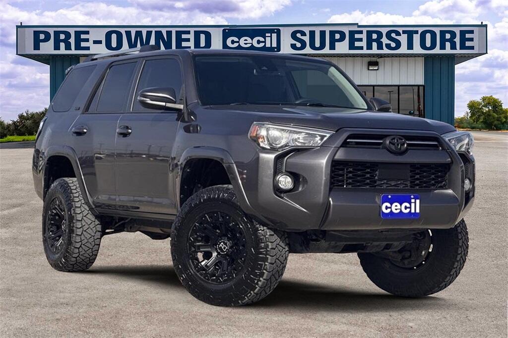 Used 2020 Toyota 4Runner SR5 Premium with VIN JTEBU5JR4L5782958 for sale in Uvalde, TX