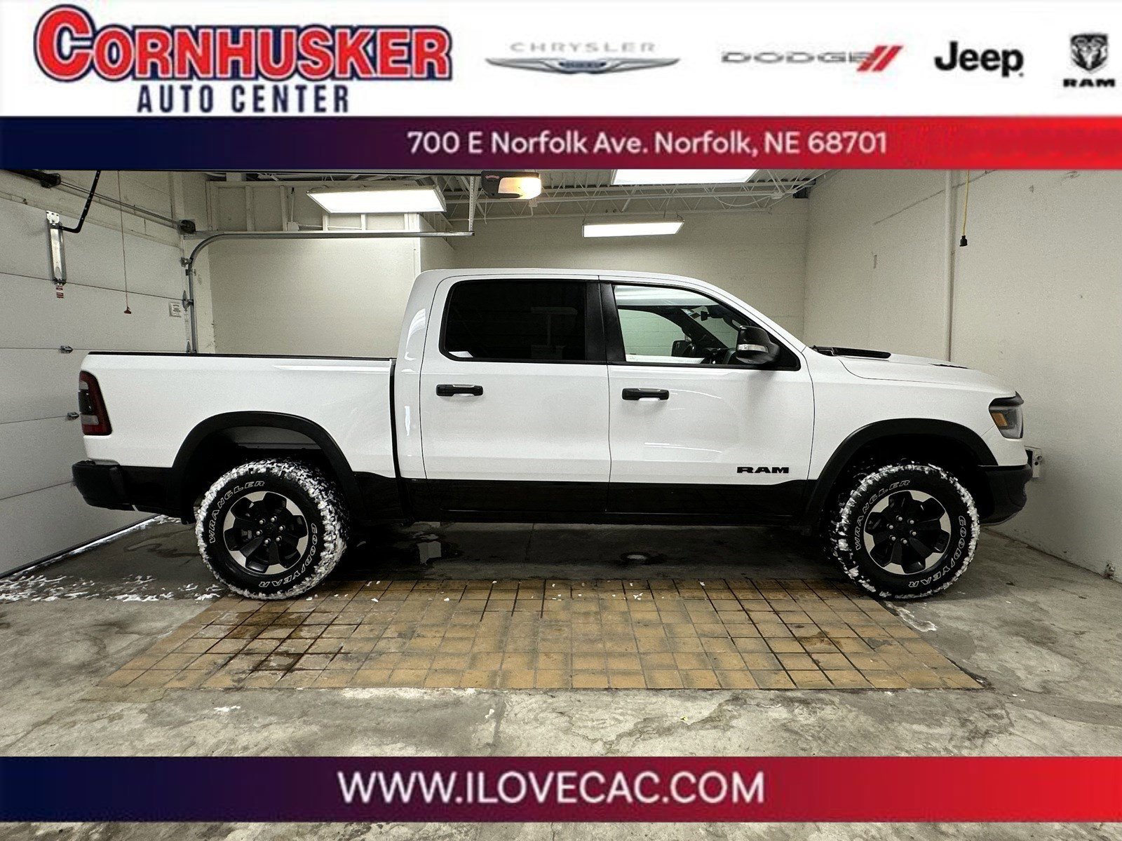 Used 2021 RAM Ram 1500 Pickup Rebel with VIN 1C6SRFLT0MN652429 for sale in Norfolk, NE