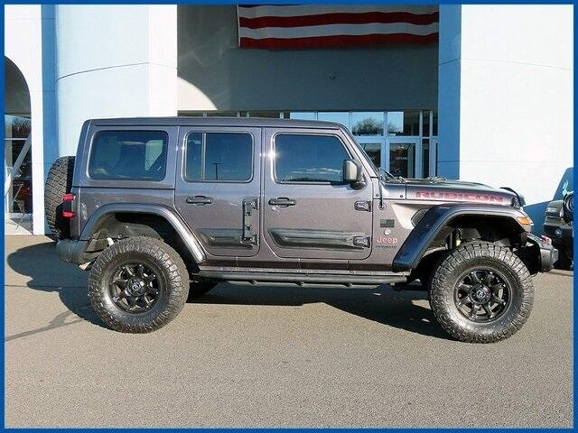 Certified 2021 Jeep Wrangler Unlimited Rubicon with VIN 1C4HJXFG9MW555528 for sale in New Britain, CT