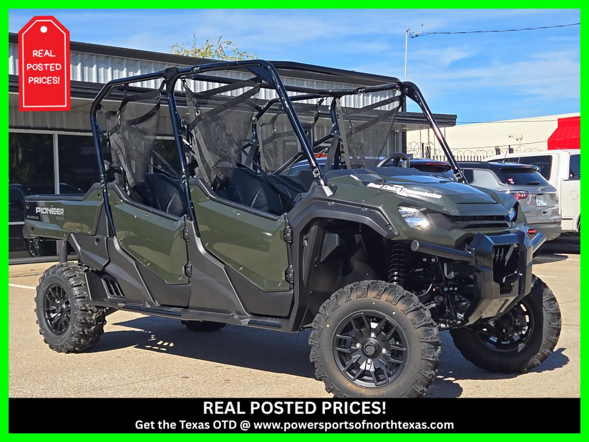 2025 Honda Pioneer 1000-6 Crew Deluxe