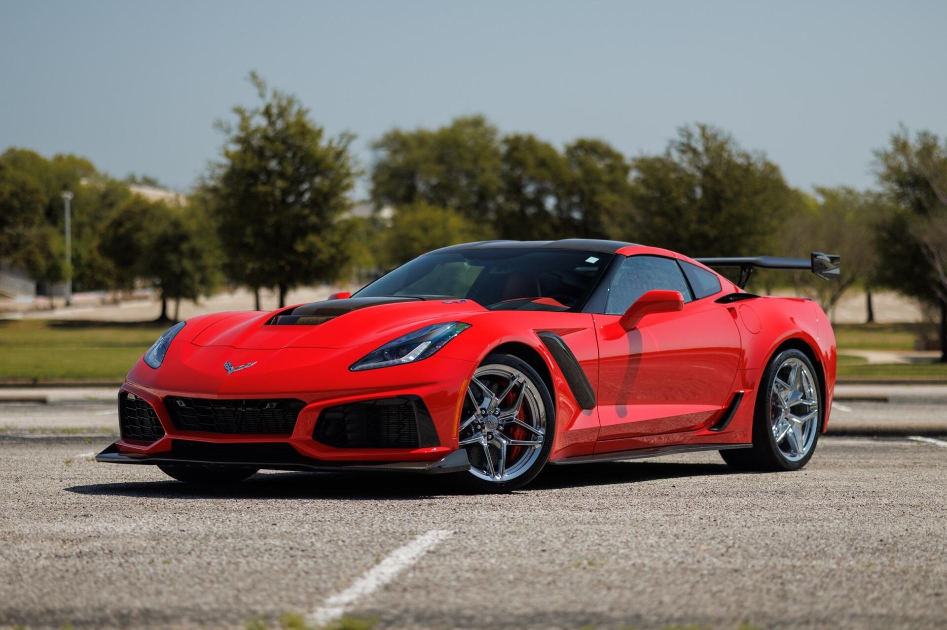 Used 2019 Chevrolet Corvette 3ZR with VIN 1G1Y42D90K5801523 for sale in Carrollton, TX