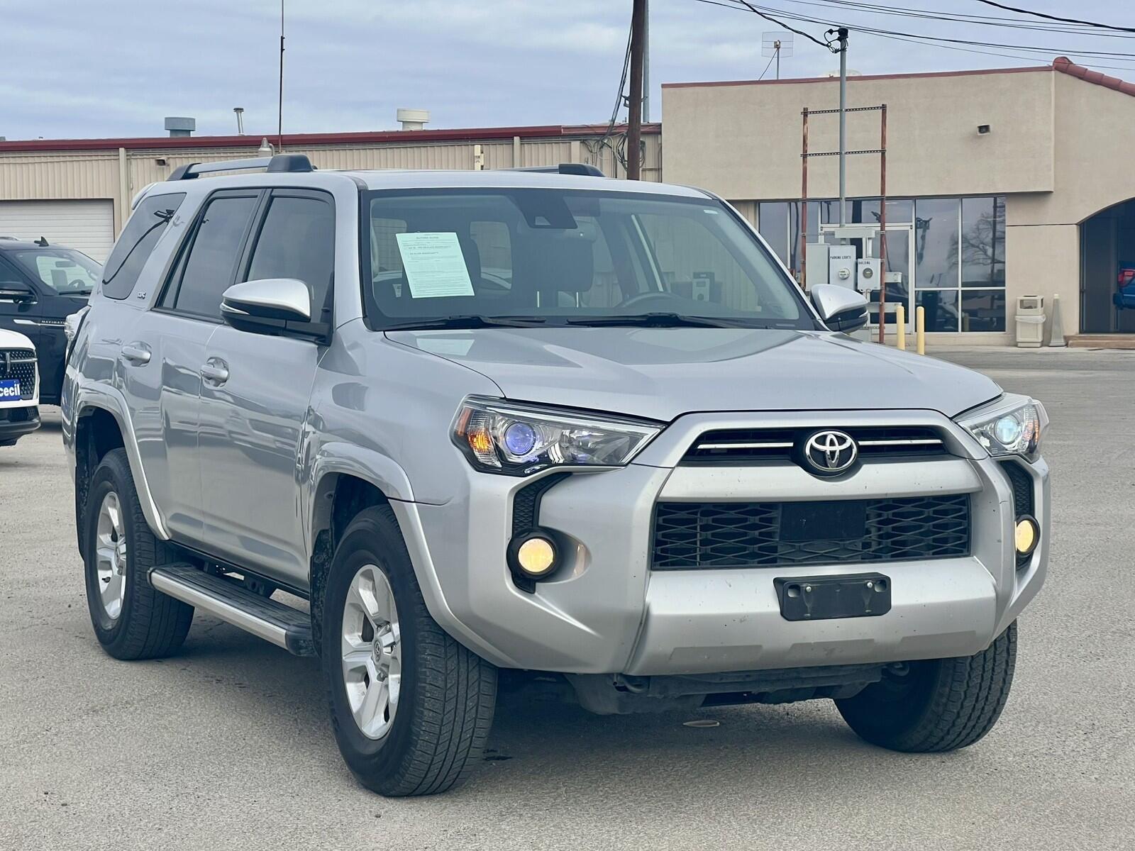 Used 2020 Toyota 4Runner SR5 Premium with VIN JTEZU5JR1L5221101 for sale in Uvalde, TX