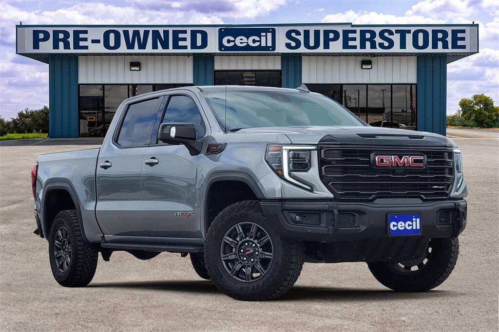 Used 2024 GMC Sierra 1500 AT4X with VIN 3GTUUFEL2RG220034 for sale in Burnet, TX