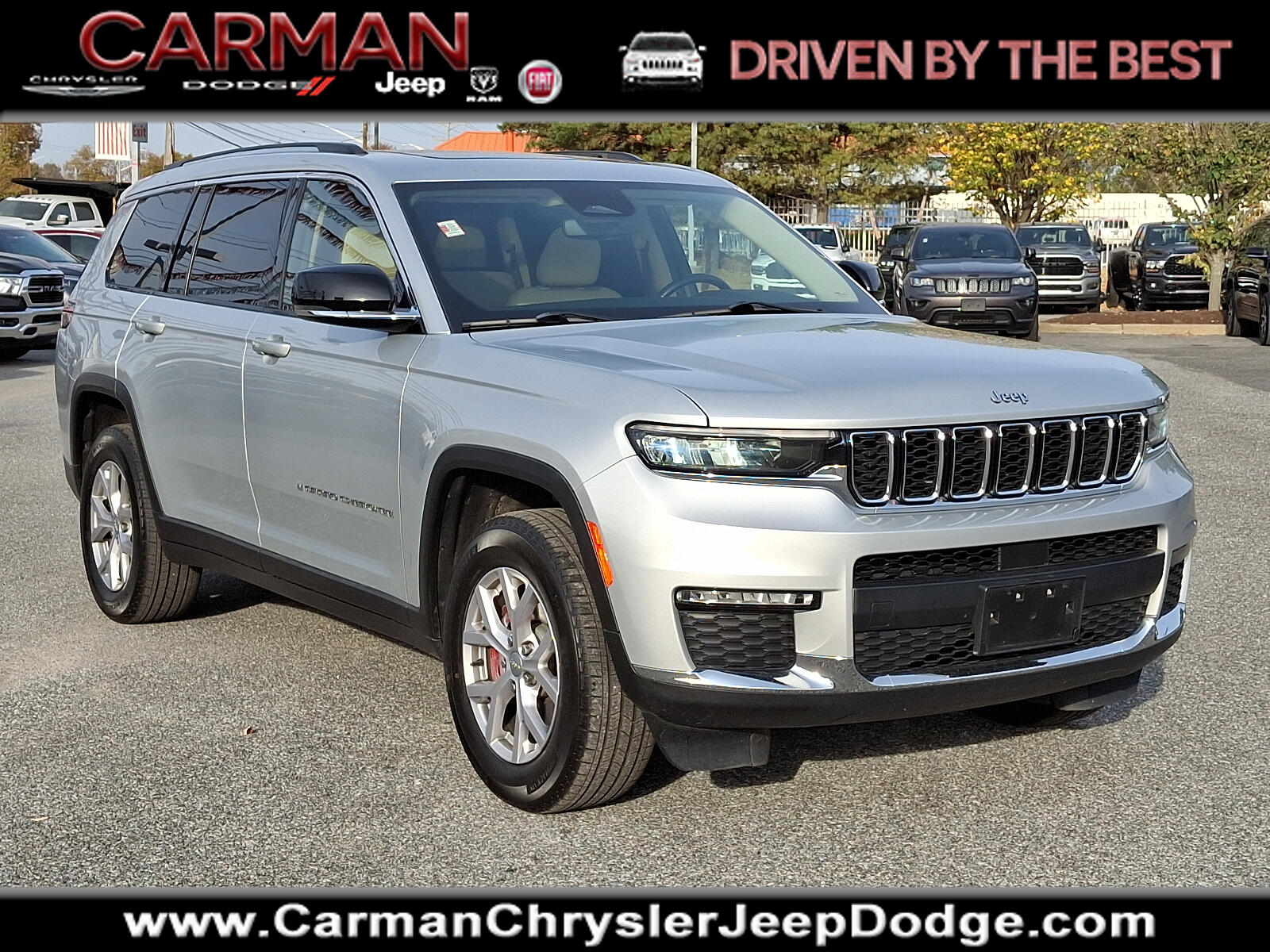 Used 2021 Jeep Grand Cherokee L Limited with VIN 1C4RJKBG0M8135061 for sale in New Castle, DE