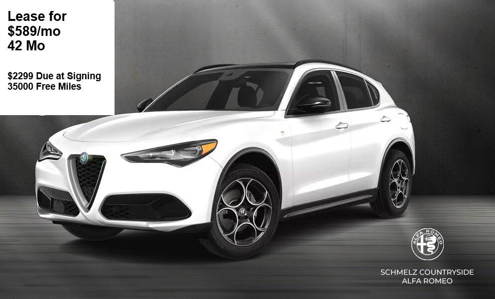 Used 2024 Alfa Romeo Stelvio Ti with VIN ZASPAKBN6R7D75337 for sale in Maplewood, Minnesota