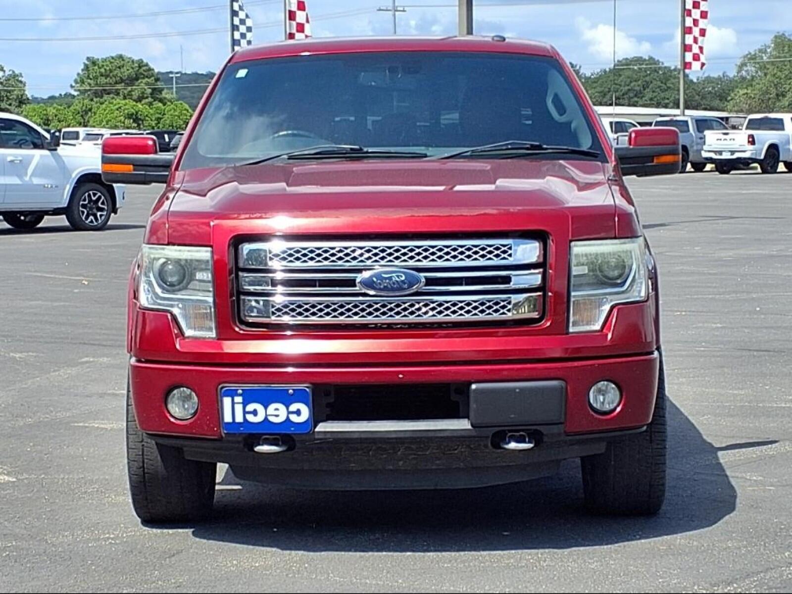 Used 2013 Ford F-150 Limited with VIN 1FTFW1ET9DFB66473 for sale in Burnet, TX