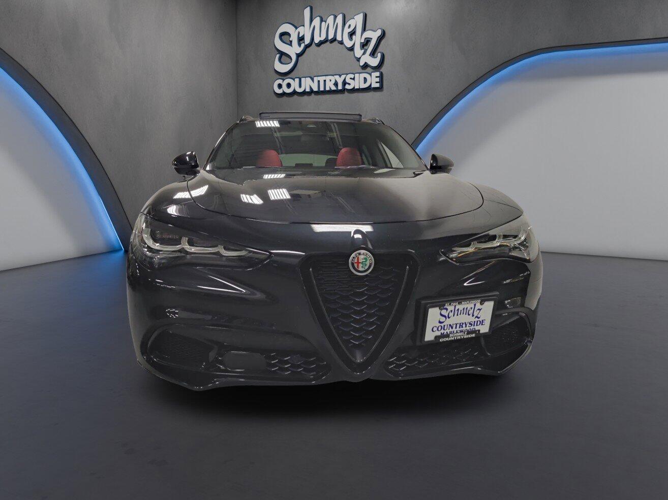 Used 2024 Alfa Romeo Stelvio Veloce with VIN ZASPAKBN4R7D80066 for sale in Maplewood, Minnesota