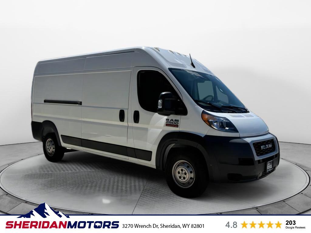 Used 2022 RAM ProMaster Cargo Van Base with VIN 3C6LRVDGXNE133510 for sale in Sheridan, WY