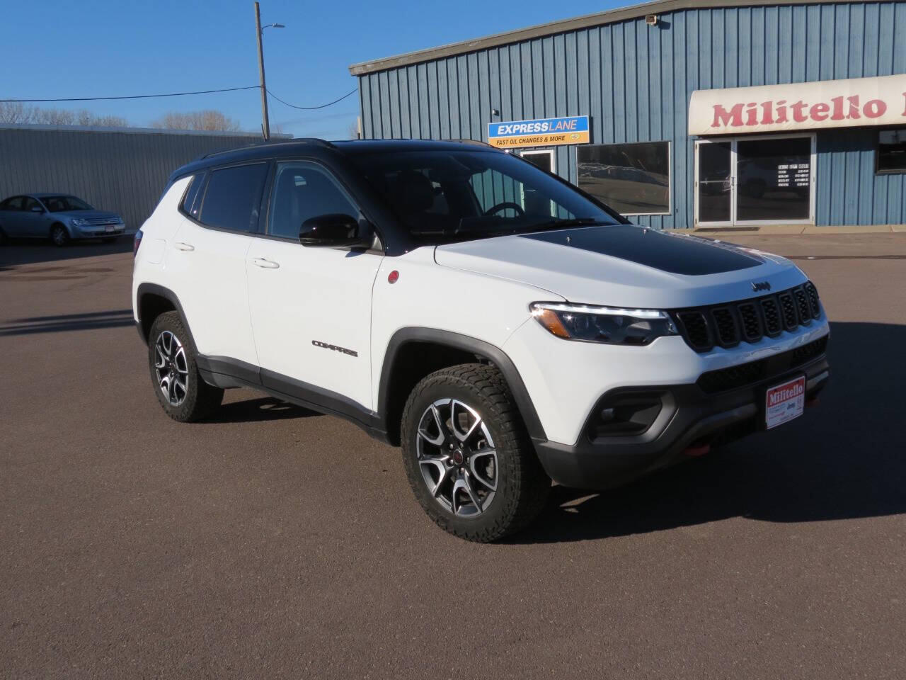 Used 2025 Jeep Compass Trailhawk with VIN 3C4NJDDN3ST519713 for sale in Fairmont, Minnesota