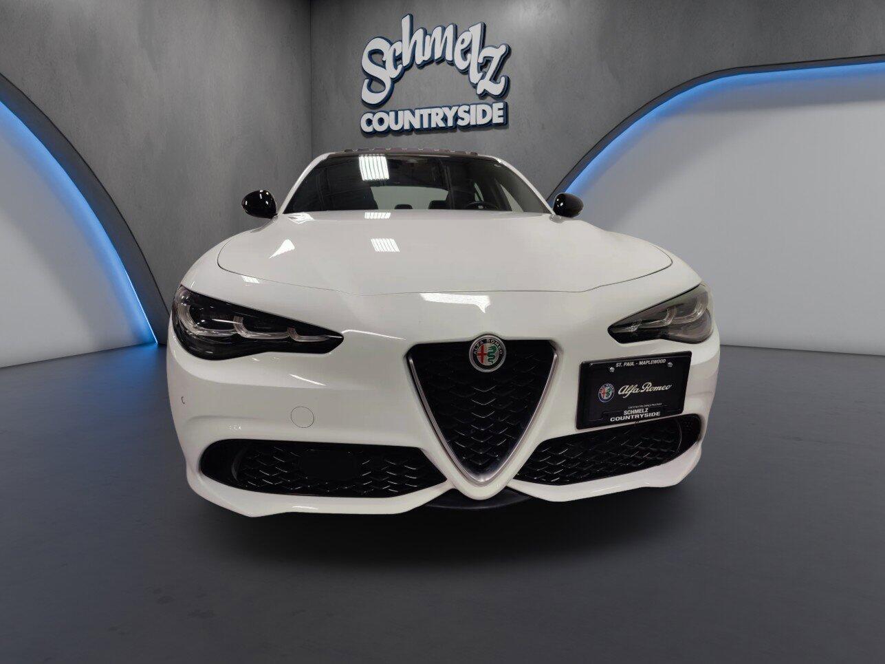 Certified 2024 Alfa Romeo Giulia Ti with VIN ZARFANBN1R7678232 for sale in Maplewood, Minnesota