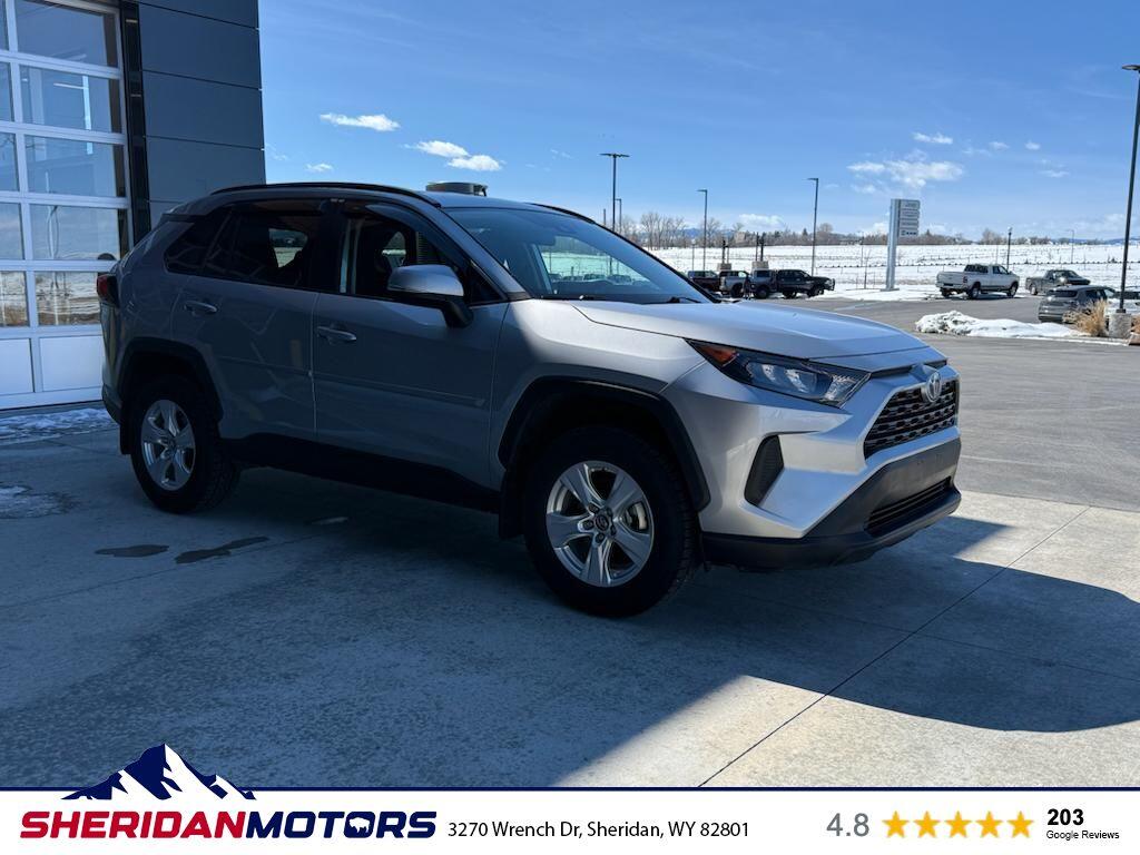 Used 2021 Toyota RAV4 LE with VIN 4T3M6RFV5MU011844 for sale in Sheridan, WY