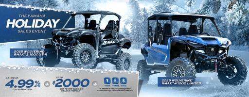 SIDE-BY-SIDE HOLIDAY SALES EVENT