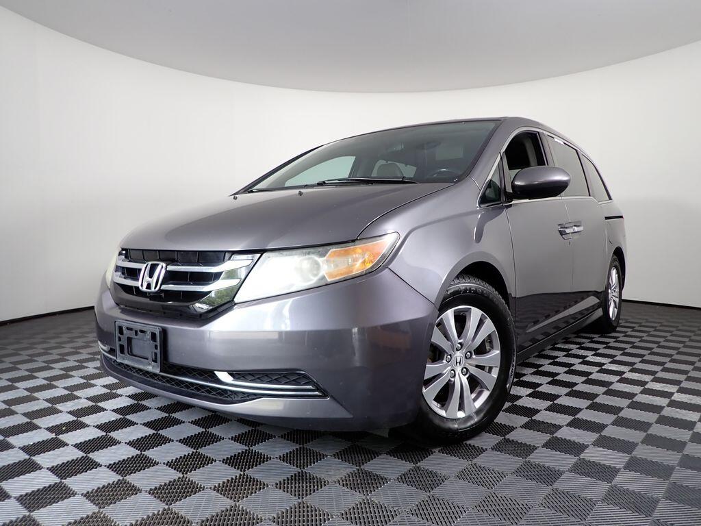 Used 2016 Honda Odyssey EX-L with VIN 5FNRL5H64GB051873 for sale in Rockbridge, OH