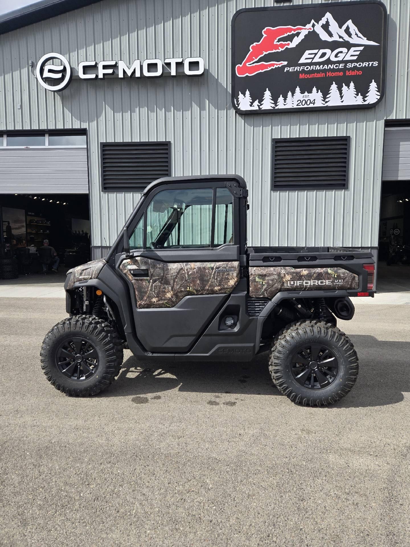 2026 CFMOTO UFORCE U10 PRO HIGHLAND