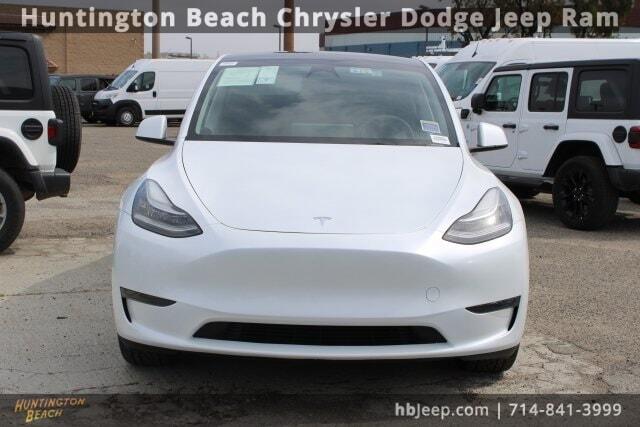 Used 2023 Tesla Model Y Long Range with VIN 7SAYGDEEXPA103934 for sale in Huntington Beach, CA