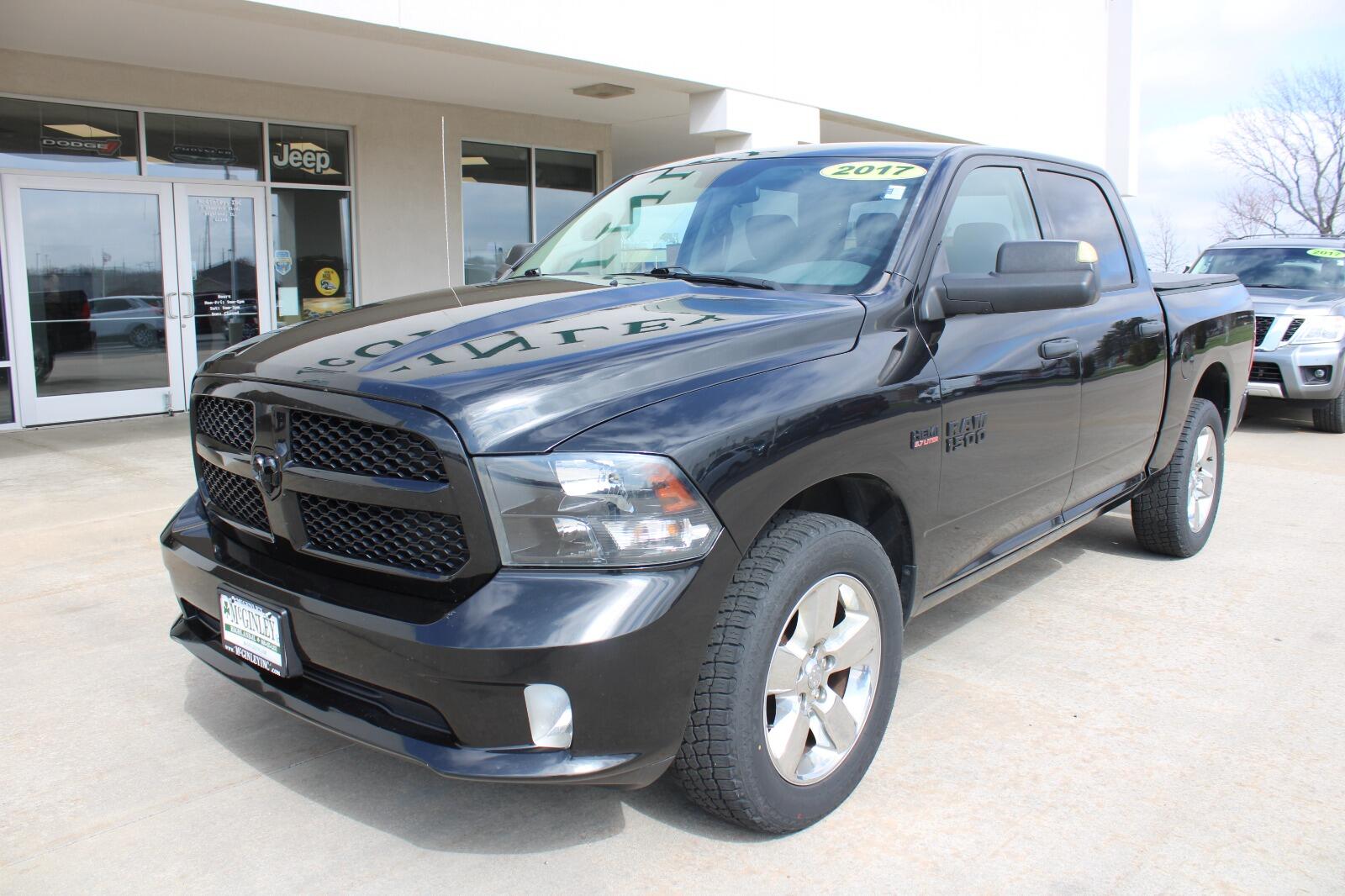 Used 2017 RAM Ram 1500 Pickup Express with VIN 1C6RR7KT9HS785512 for sale in Highland, IL