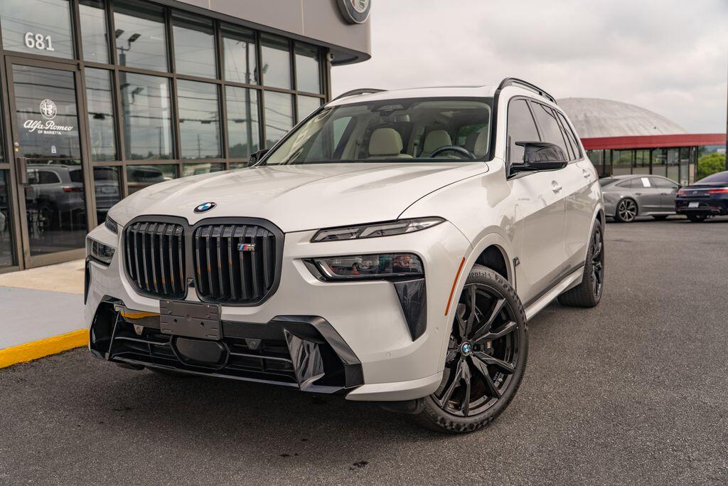 Used 2023 BMW X7 M60i with VIN 5UX33EM09P9P48259 for sale in Marietta, GA