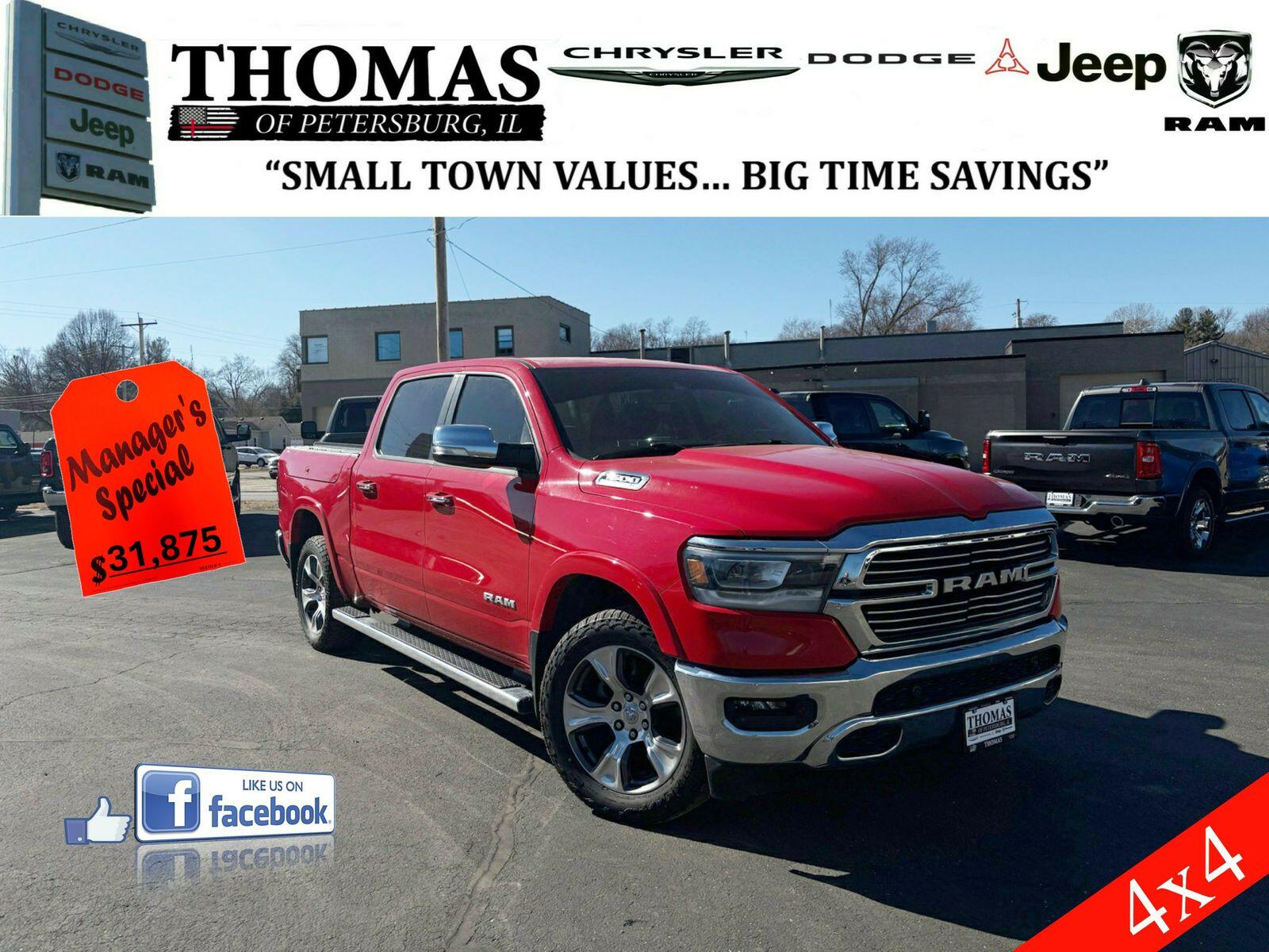 2021 RAM 1500 Laramie 4x4 Crew Cab 5'7's photo