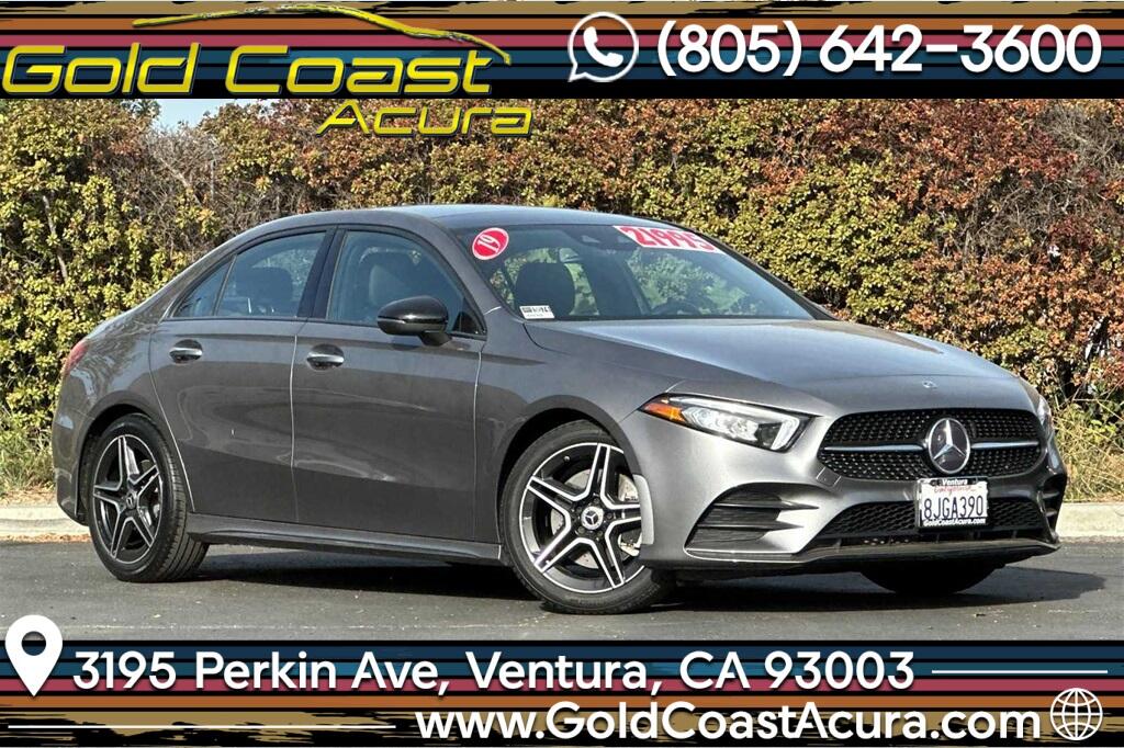 Used 2019 Mercedes-Benz A-Class A220 with VIN WDD3G4EB2KW001652 for sale in Ventura, CA