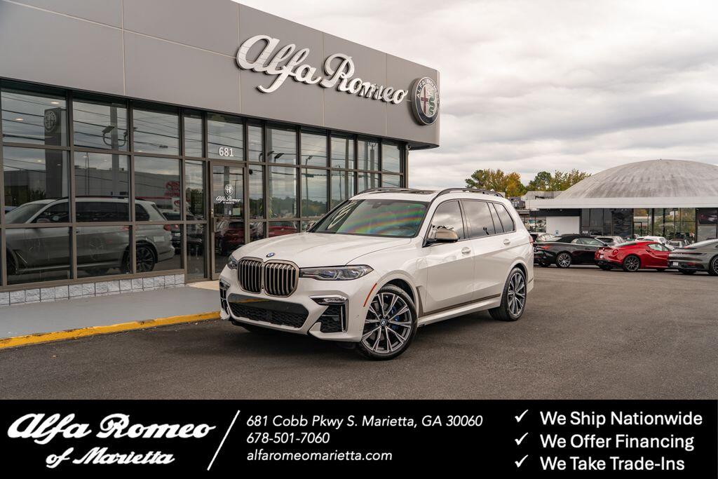 Used 2020 BMW X7 M50i with VIN 5UXCX6C02L9B35733 for sale in Marietta, GA