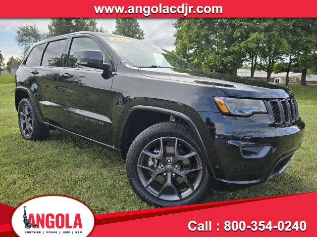 Used 2021 Jeep Grand Cherokee 80th Edition with VIN 1C4RJFBG4MC655087 for sale in Angola, IN