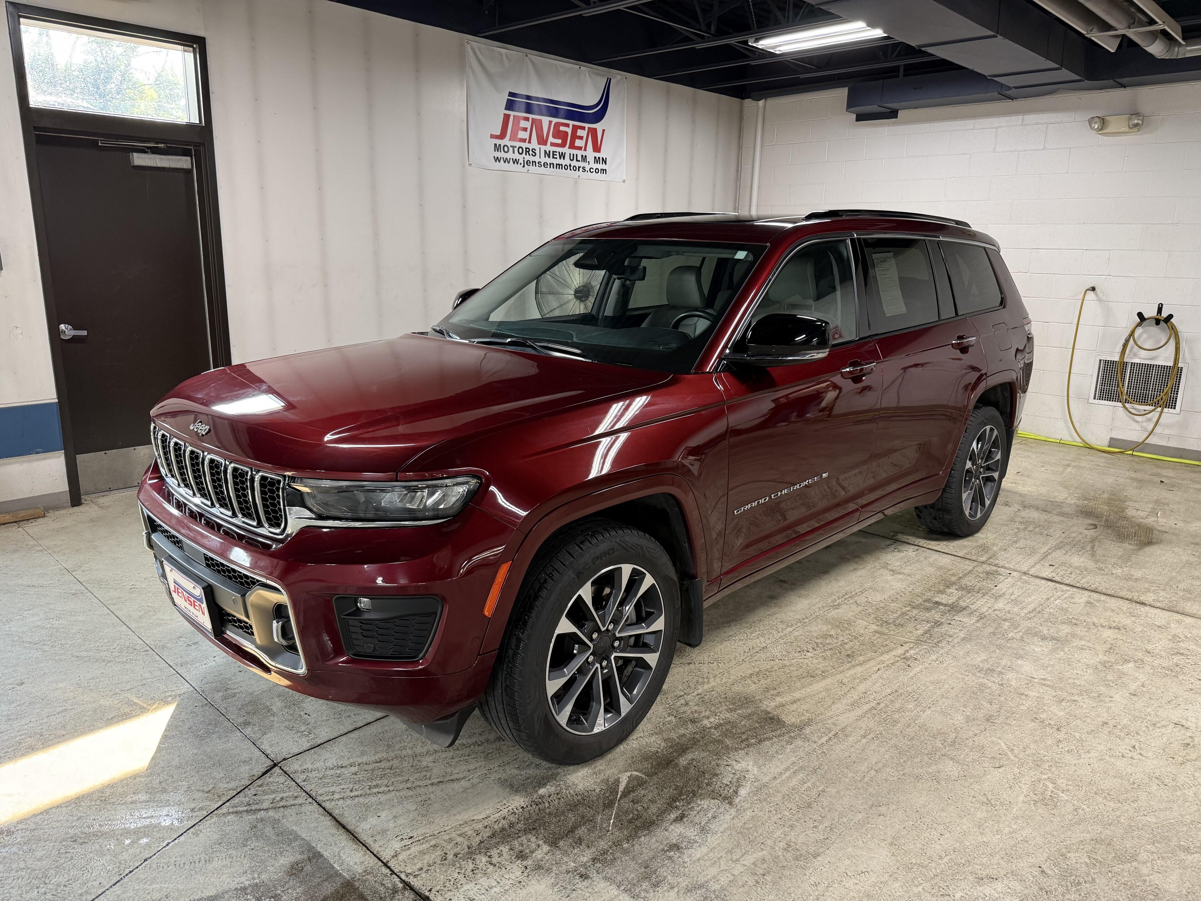 Used 2021 Jeep Grand Cherokee L Overland with VIN 1C4RJKDG9M8212068 for sale in New Ulm, Minnesota