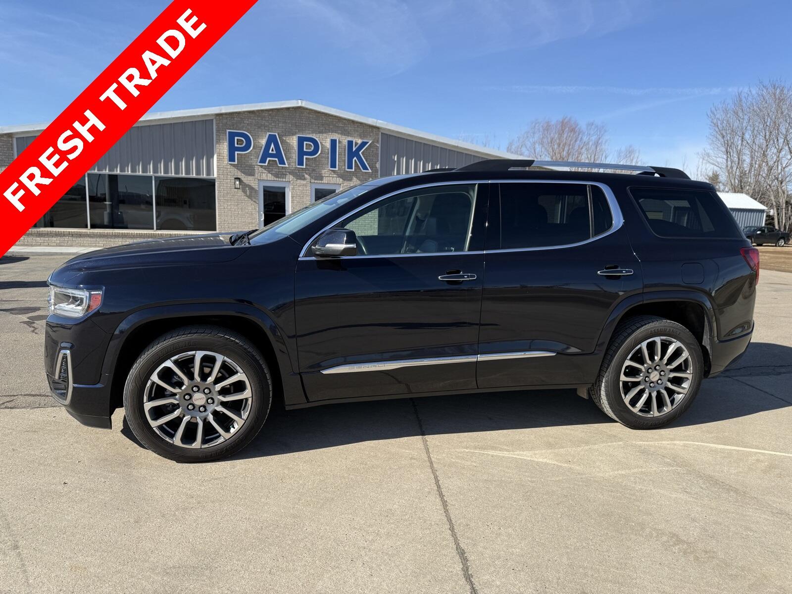 Used 2021 GMC Acadia Denali with VIN 1GKKNXLS4MZ144690 for sale in Luverne, Minnesota