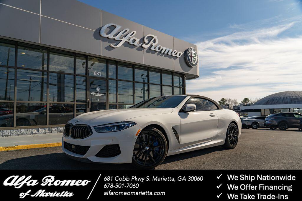 Used 2022 BMW 8 Series M850i with VIN WBAFY4C08NCJ39169 for sale in Marietta, GA