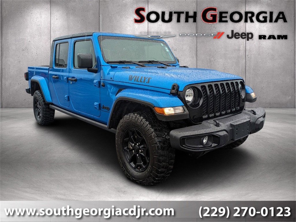 Used 2023 Jeep Gladiator WILLYS with VIN 1C6HJTAG4PL507853 for sale in Cordele, GA